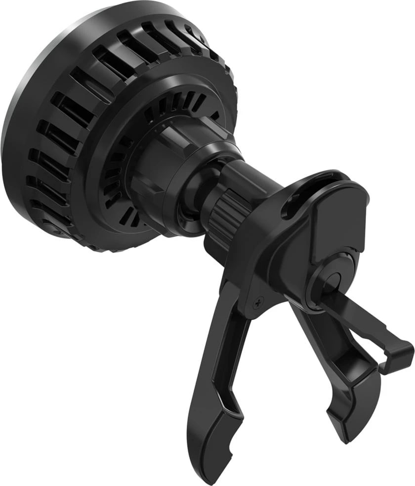 Karikues magnetik wireless për veturë Samsung Qi2, për celular, i zi