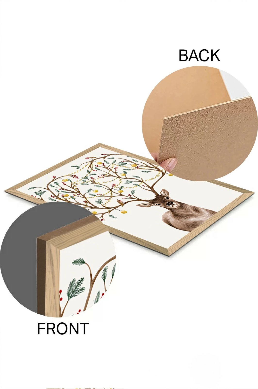 Pikturë dekorative murale, shumëngjyrëshe, Tekhammdf82, 33x48cm