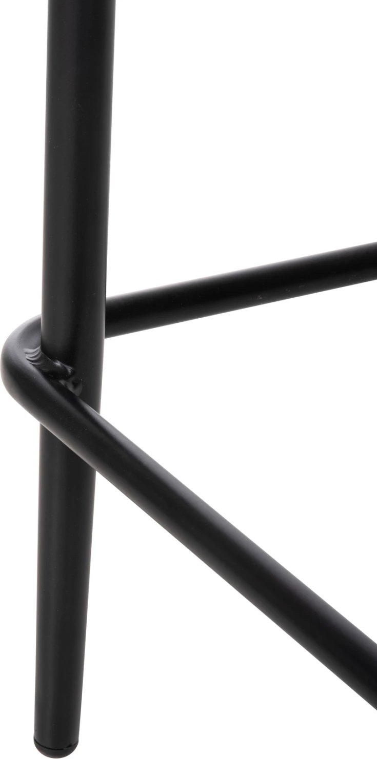 Karrige për bar mesatare EULO FH6087.03 alumin e zezë-ratan sintetik 60x56,5x99Hcm