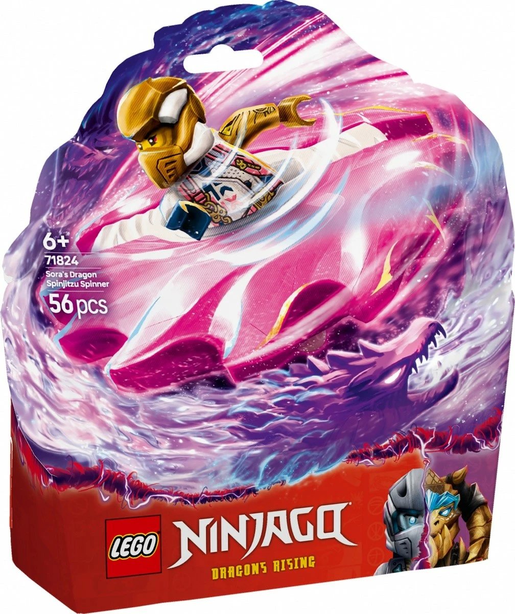 Set LEGO Ninjago Dragon Spinner Spinjitzu Sory 71824, 56 pjesë