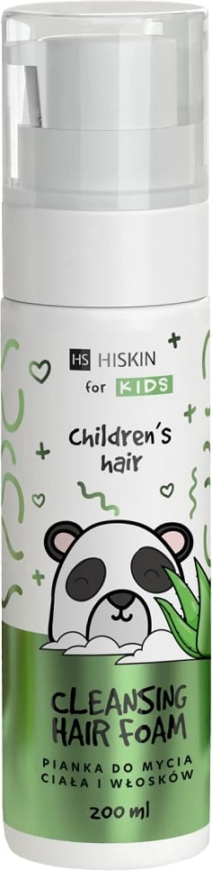 Shkumë për trup dhe flokë për fëmijë HiSkin Aloe, 200ml