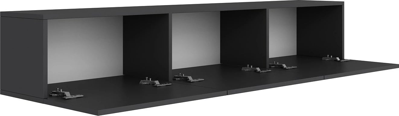 Komodë TV, ngjyrë antracit, Skye Decor, 150x30x32cm