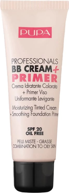 Pupa BB Cream+Primer All Skin Types - 001 Nude
