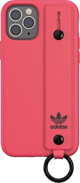 Mbështjellës Adidas OR Hand Strap Case për iPhone 12/12 Pro, rozë