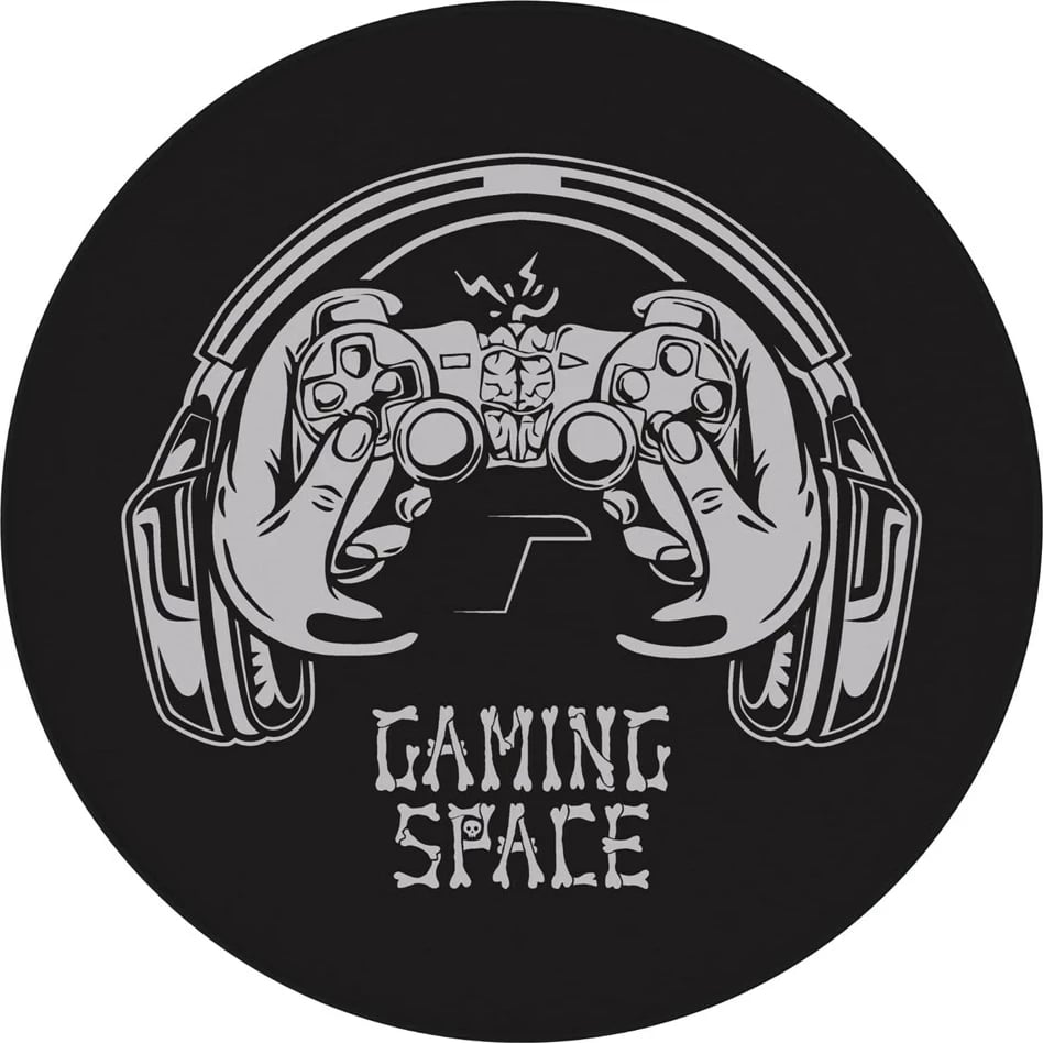 Tapet për karrige gaming Huzaro FloorMat 6.0, 1200mm, gomë, i zi