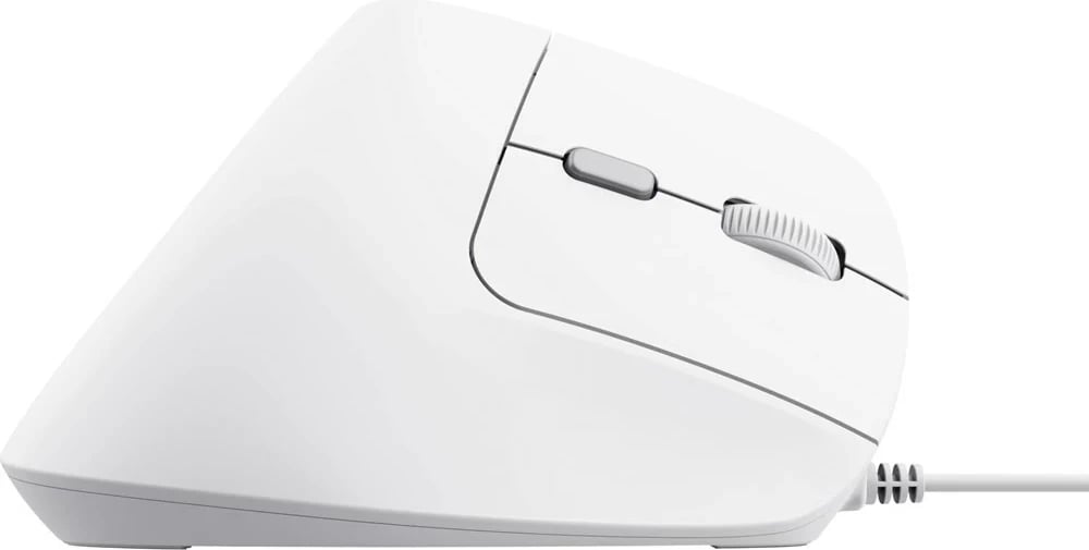 Maus Trust Bayo II, për zyre, 2400 DPI, i bardhë