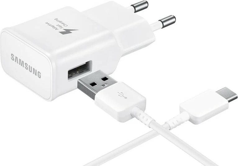 Karikues USB-C Samsung EP-TA20, 2A, i bardhë