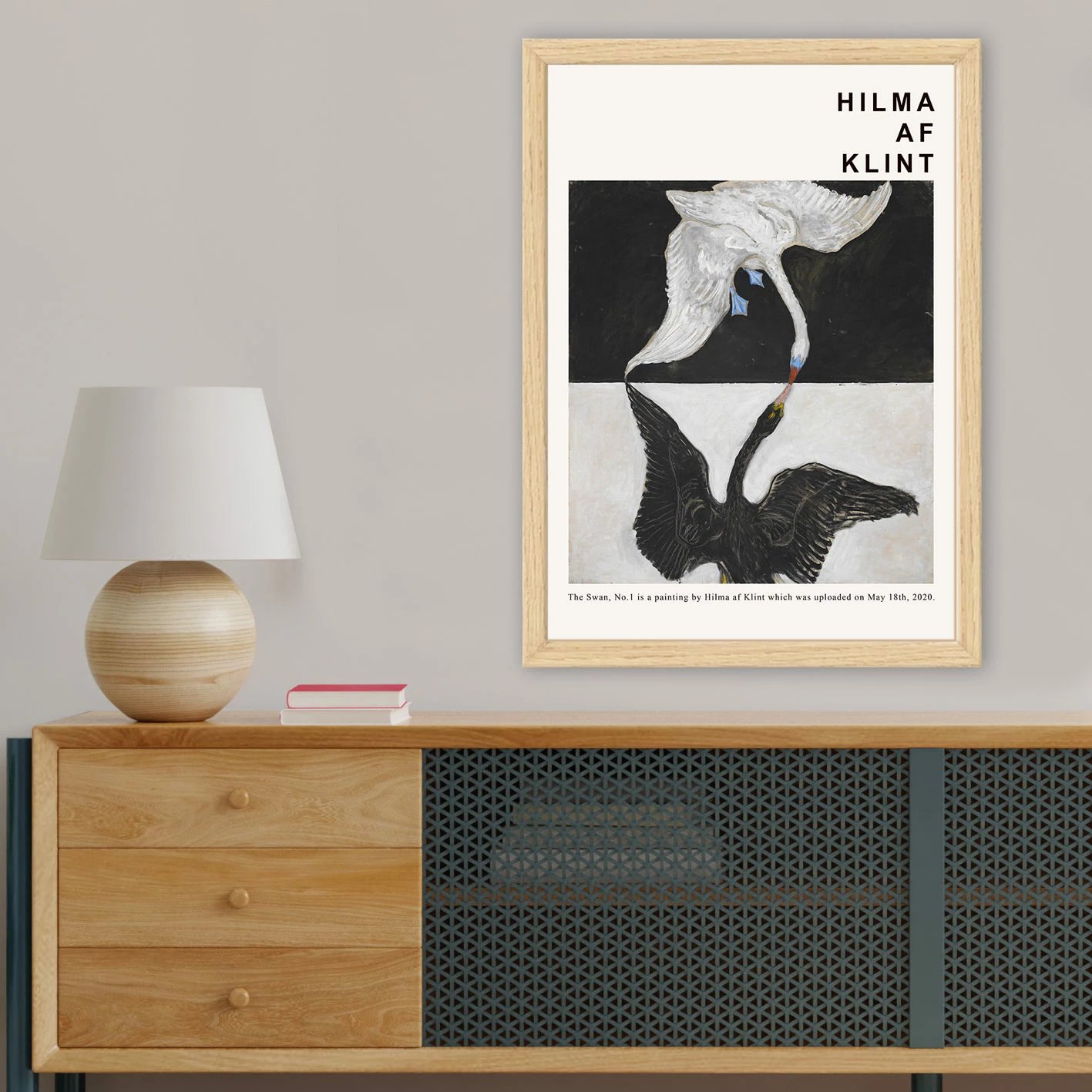 Pikturë dekorative me kornizë, Wallity, NC11915-3545, shumëngjyrëshe, 35x45cm