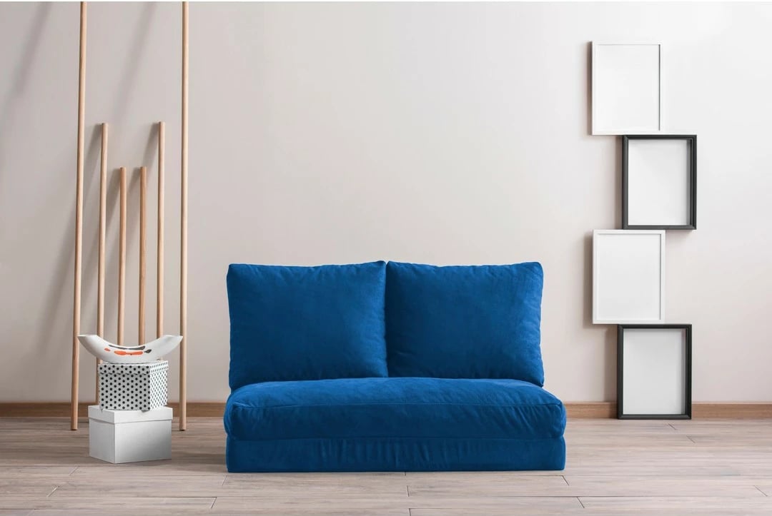 Divan-krevat dy ulëshe, ngjyrë e kaltër, Atelier del Sofa, Taida