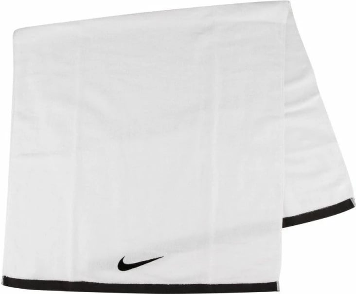 Peshqir për stërvitje dhe not Nike, i bardhë