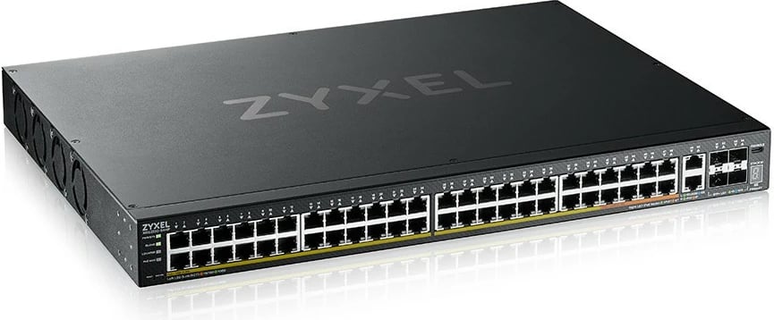 Switch Zyxel XGS2220-54HP, Managed, L3, Gigabit Ethernet, PoE, Rack mounting