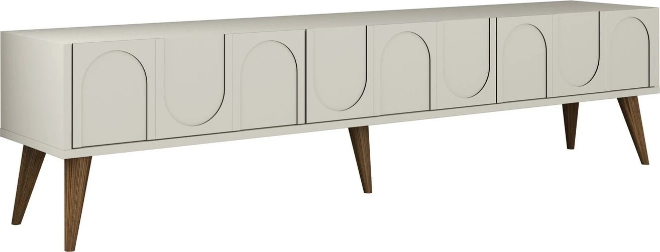 Komodë TV Skye Decor, Lyon 44, krem dhe arre