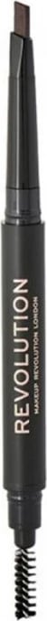Revolution Duo Brow Definer Pencil - Medium Brown