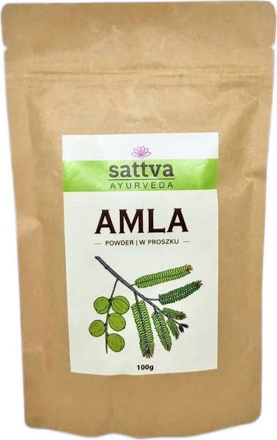 Pluhur bimor për flokë Sattva Amla për femra 100g
