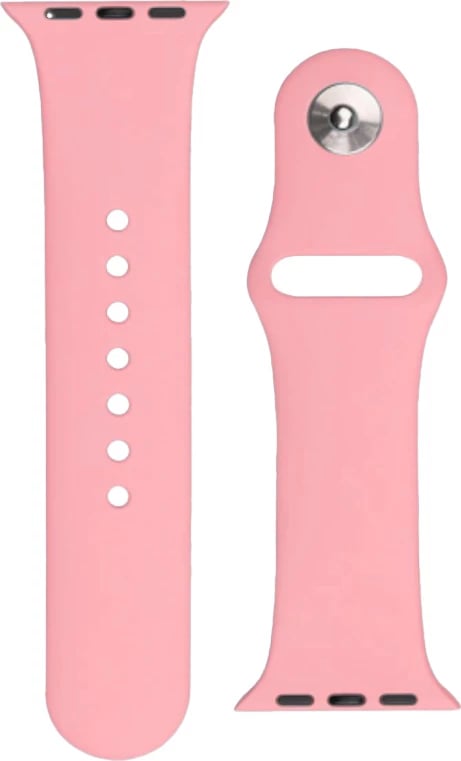 Rrip silikoni, Hurtel APS Silicone Band, për Apple Watch Ultra/9/8/7/6/5/4/3/2/SE (49/45/44/42 mm), rozë