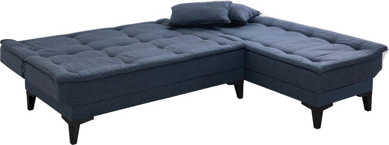 Kënd-sofë krevati Atelier del Sofa, Santo-S, ngjyrë blu e errët