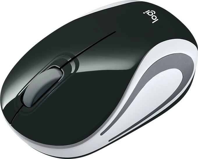 Maus Logitech M187 - Wireless, 2.4GHz e zezë