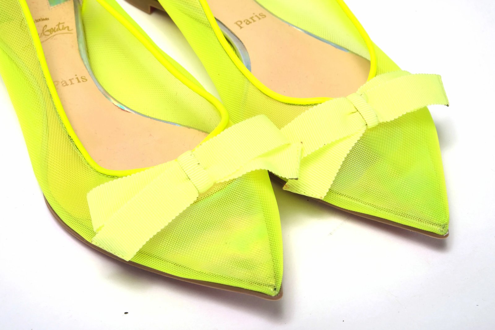 Këpucë Christian Louboutin femra, e verdhë