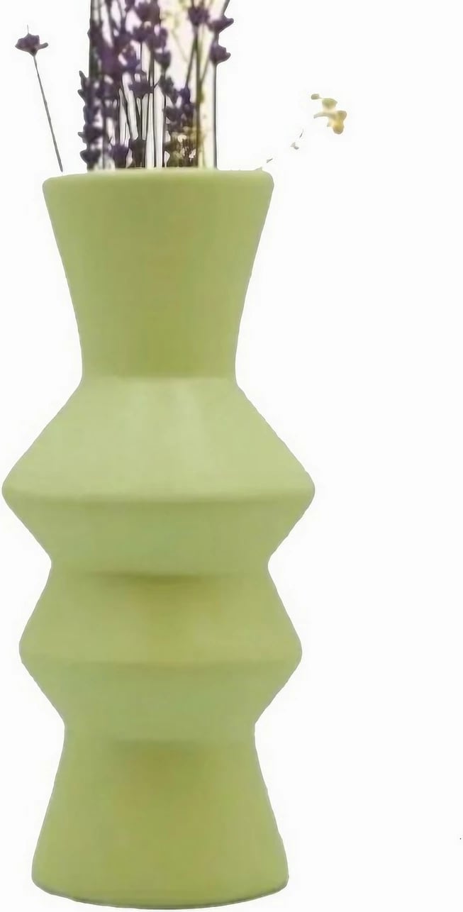 Vazo dekorative Evila Originals, ngjyrë e gjelbër, CY0202, 11x29x11cm Vazo dekorative Evila Originals, ngjyrë e gjelbër, CY0202, 11x29x11cm