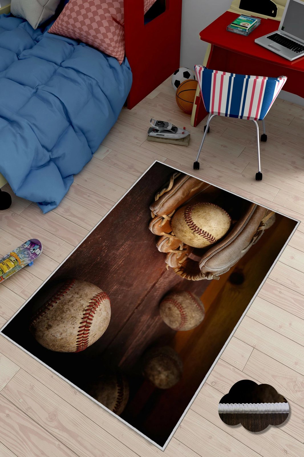 Qilim për korridor, shumëngjyrësh, 80x300cm, Conceptum Hypnose, WOOKECE064