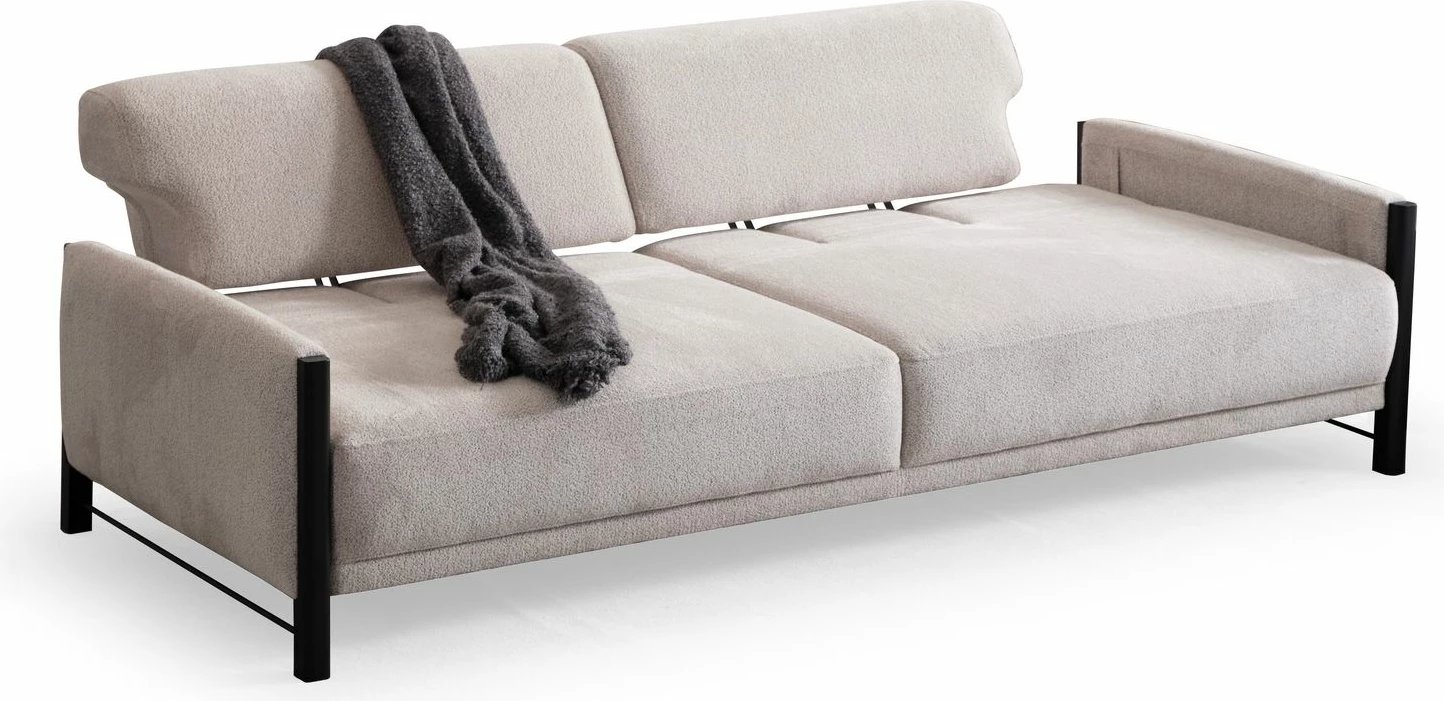 Divan treshe Nora, bezhë, Atelier del Sofa