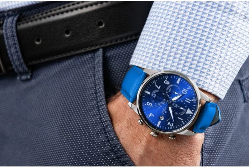 Orë dore për meshkuj Giewont, blu