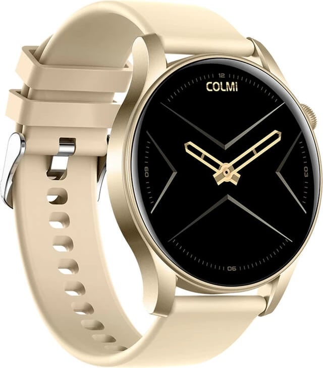Smartwatch Colmi V73, 1.43" AMOLED, për iOS/Android, Gold