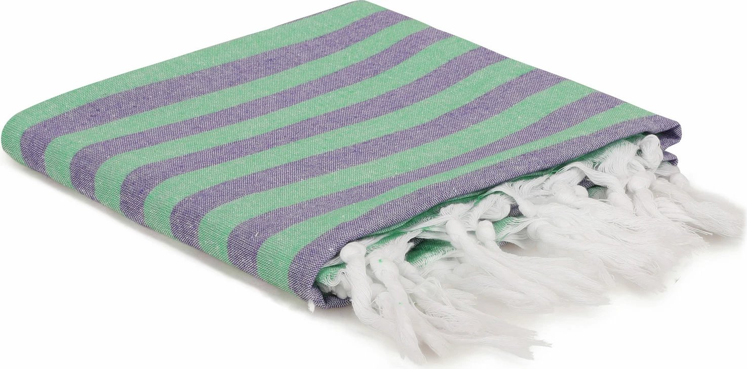 Peshqir plazhi Fouta Mijölnir, Serenade, ngjyrë e gjelbër