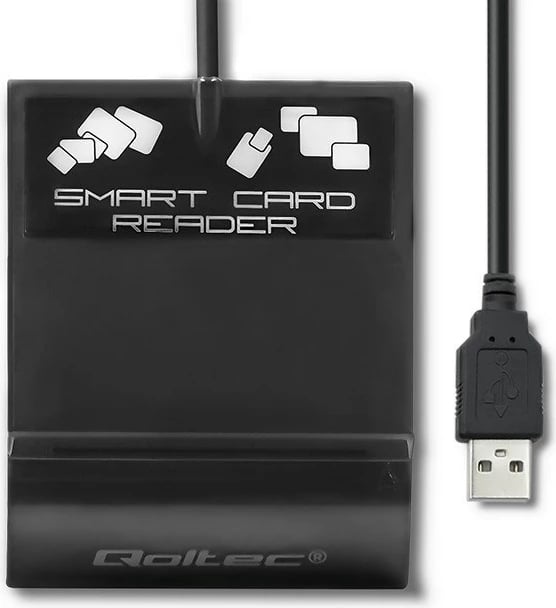 Lexues i kartave Qoltec 50636 Intelligent, USB Type-C