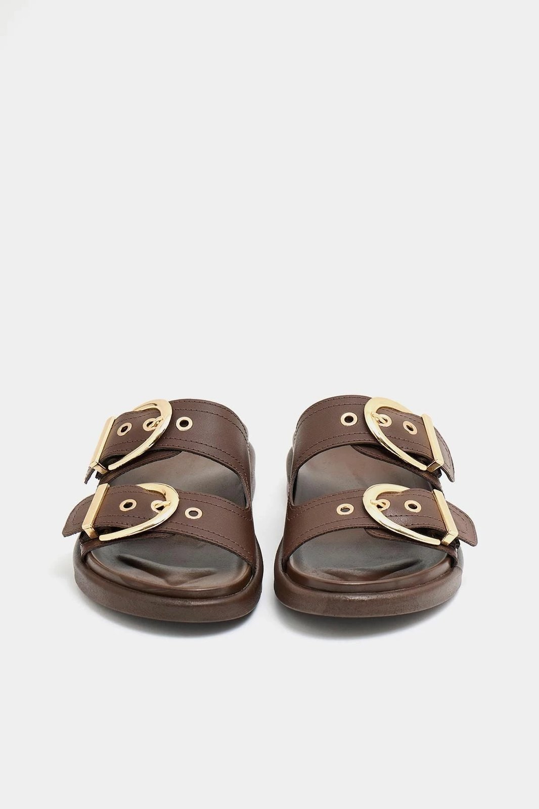 Pantofla për gra, ngjyrë kafe, Jumeon MK1340125YR20-002