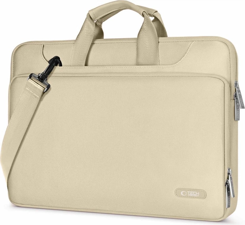 Çantë laptopi Tech-Protect PocketBag 15-16", bezhë