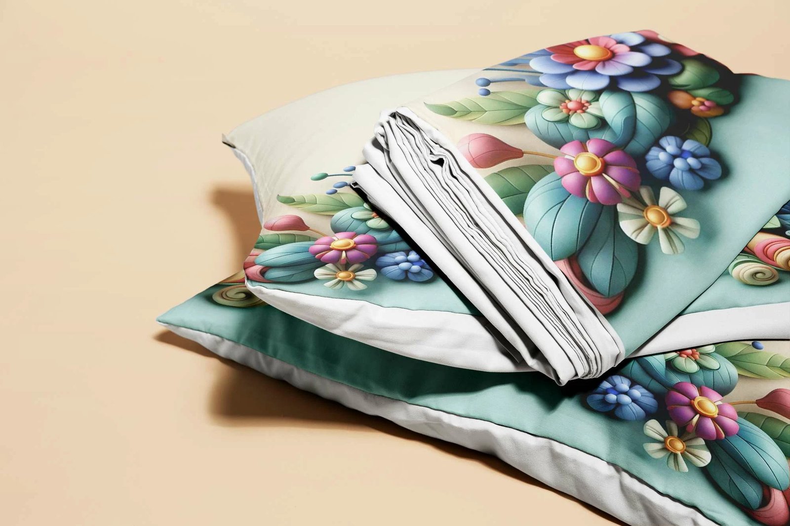 Set mbulesë jorgani për një person, L'essentiel, shumëngjyrësh, FLW_DVT25-2