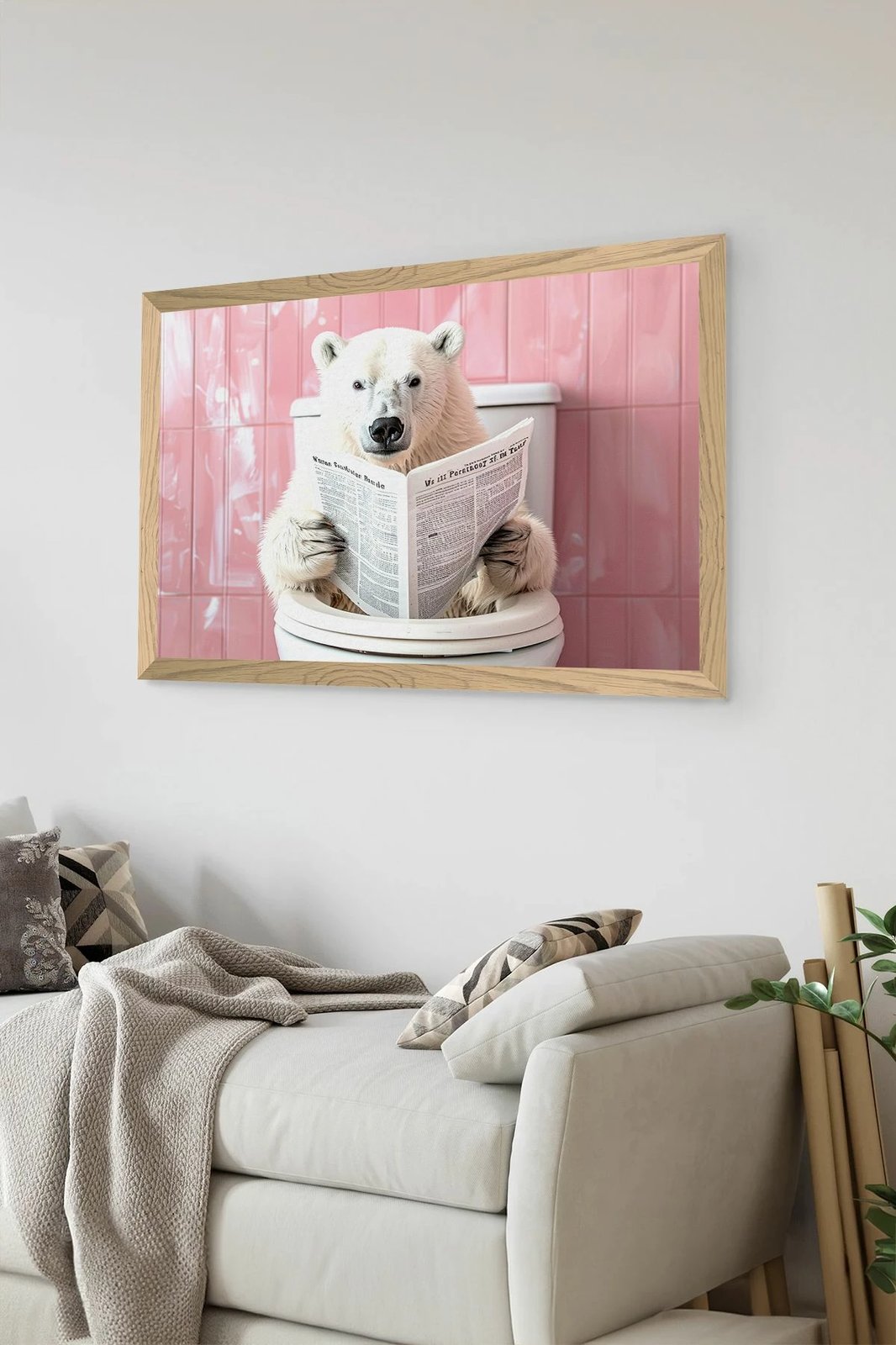 Pikturë dekorative, Wallity, Arthynmodelyty2030-58, shumëngjyrëshe, 20x30cm