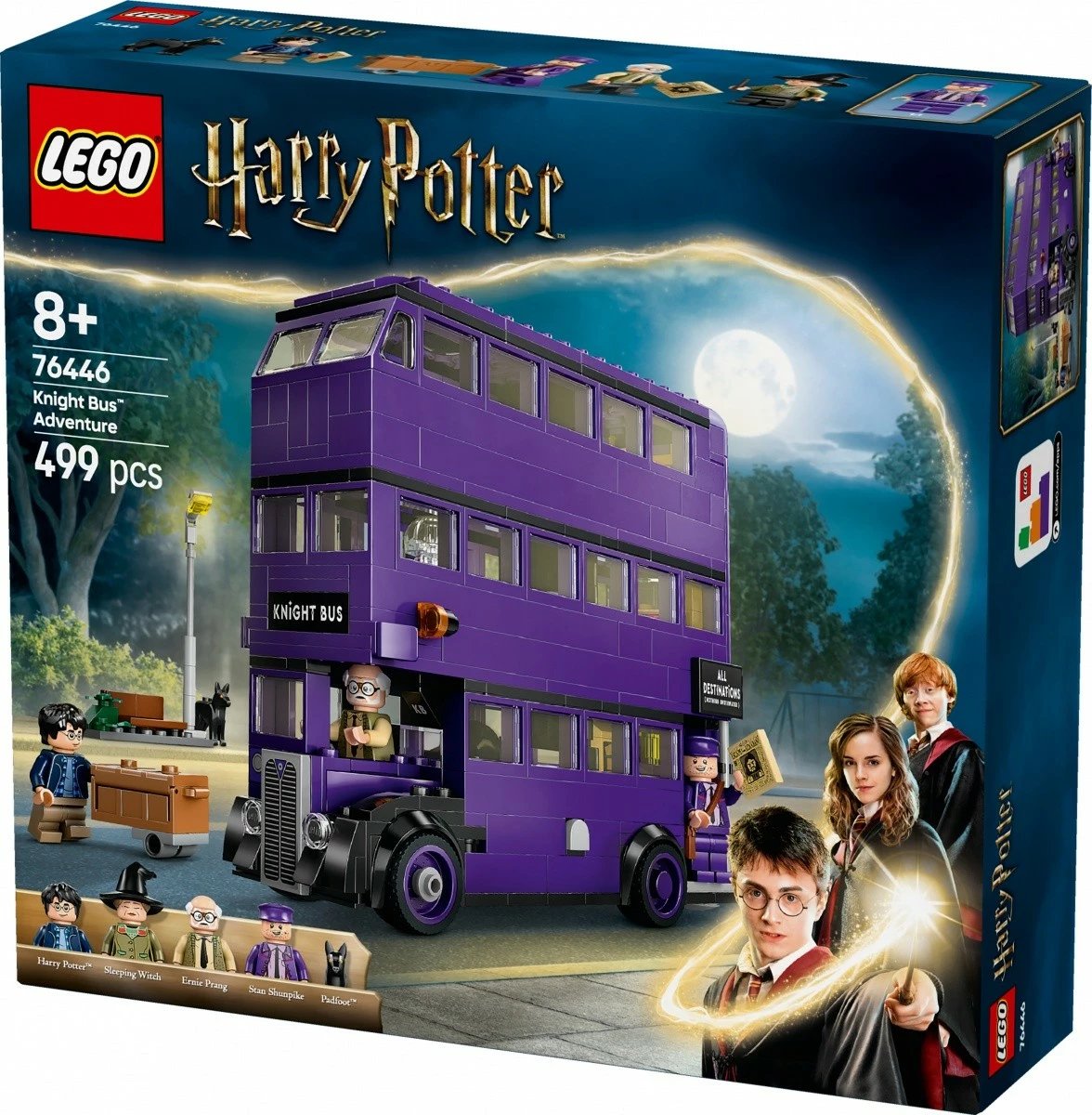 Set LEGO Harry Potter 76446 Adventure on the Knight Bus, 499 pjesë, vjollcë