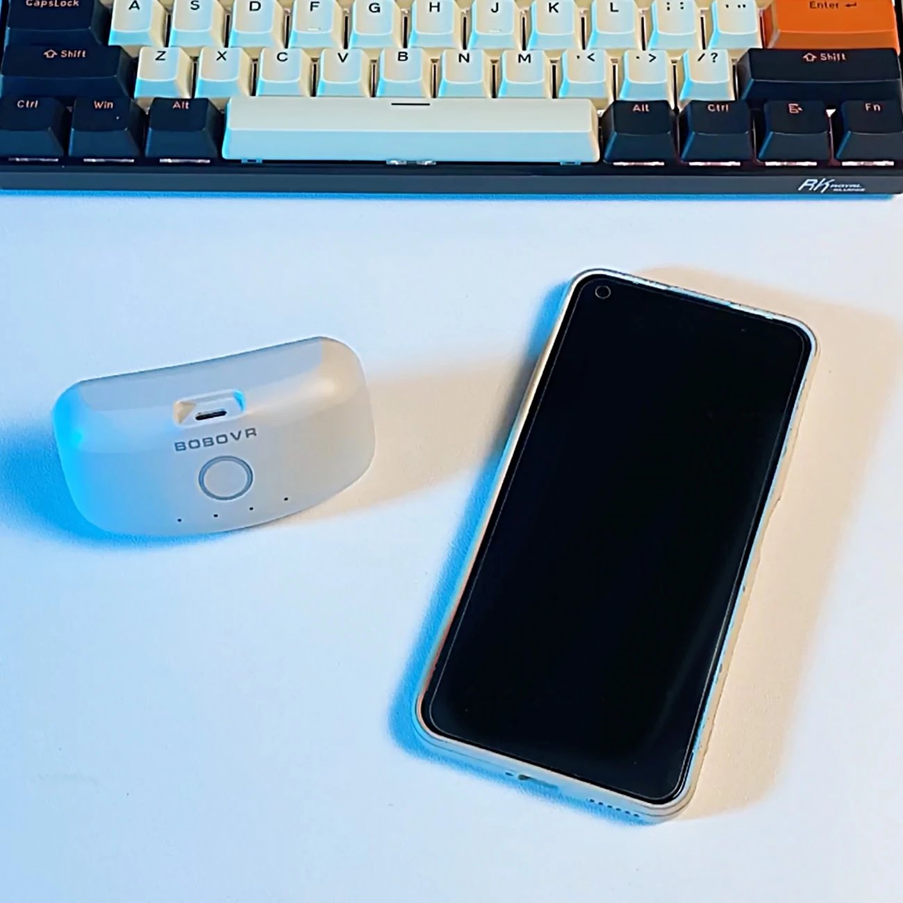 Bateri e jashtme BoboVR B2, 5200 mAh, për rripa BoboVR M1/M2/M3, e bardhë