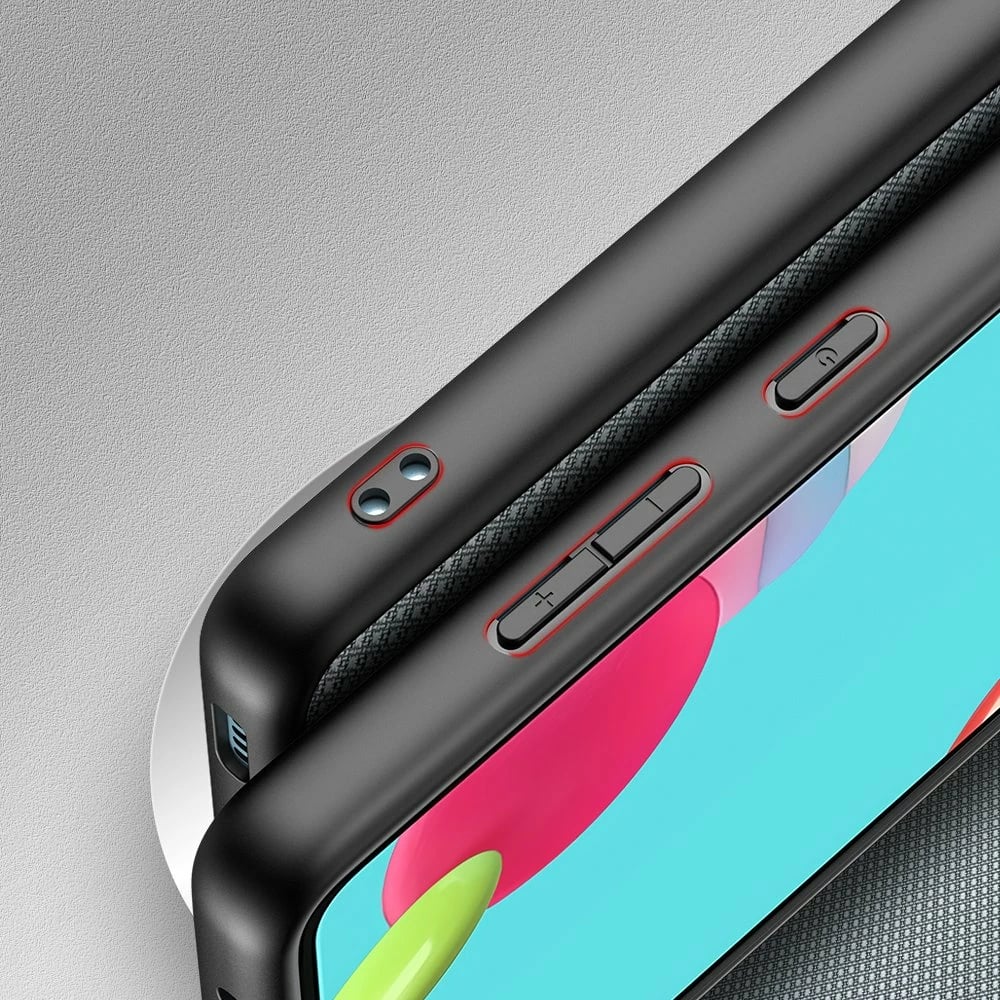 Mbështjellës Dux Ducis Fino për Samsung Galaxy A72, najlon, Gri