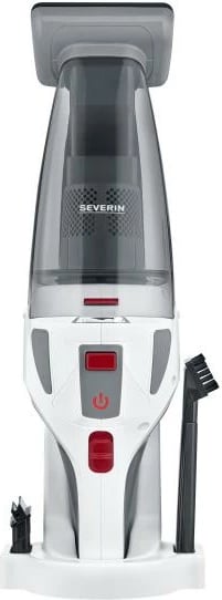 Fshesë dore pa kabllo, Severin HV 7146 (7146000) 18.5 V, Wet & Dry, deri 30 min, gri/kuqe/e bardhë, set 4-në-1