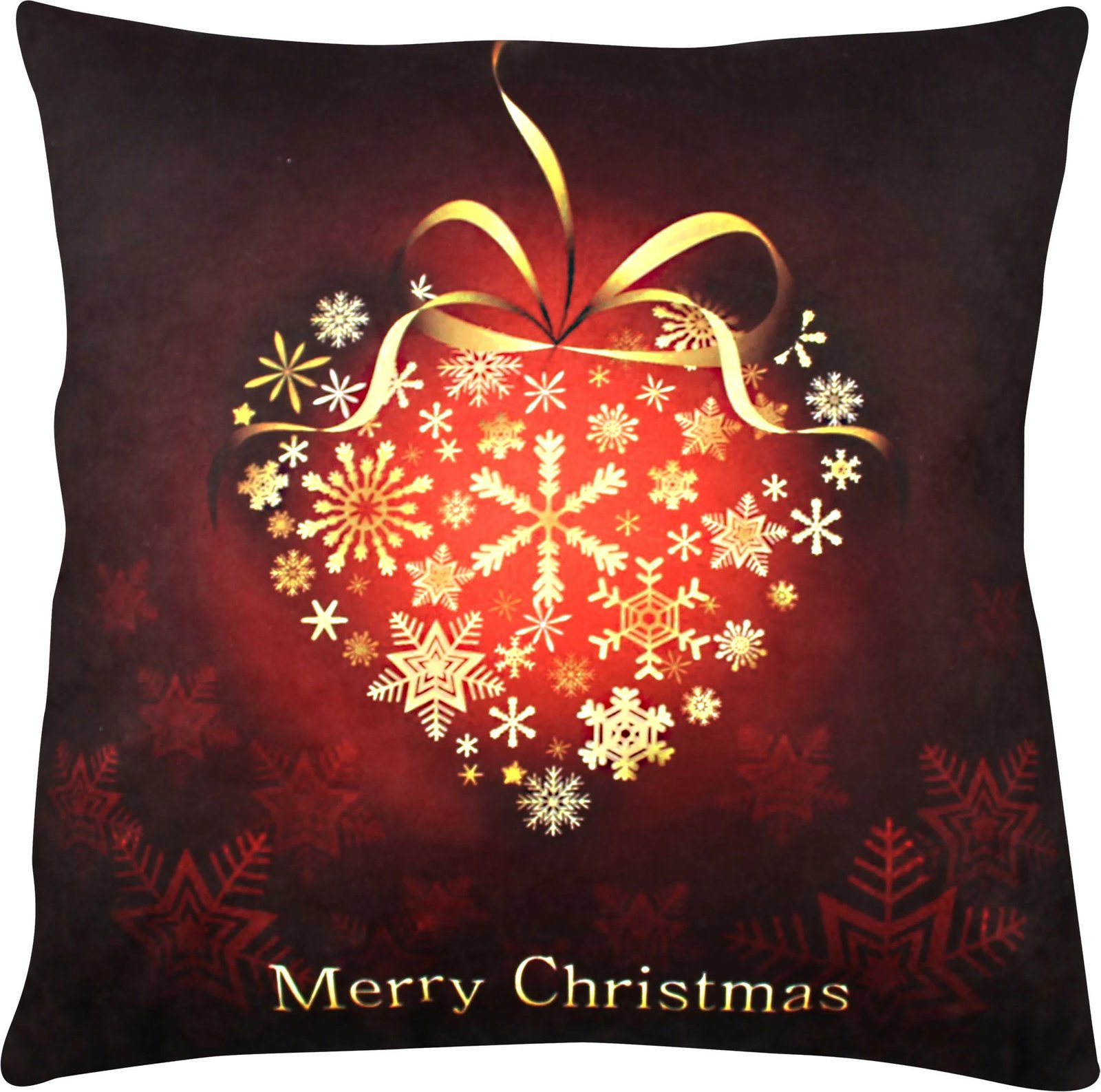 Jastëk dekorativ, shumëngjyrësh, dizajn Krishtlindjesh, Evila Originals, A11868, 43x43cm