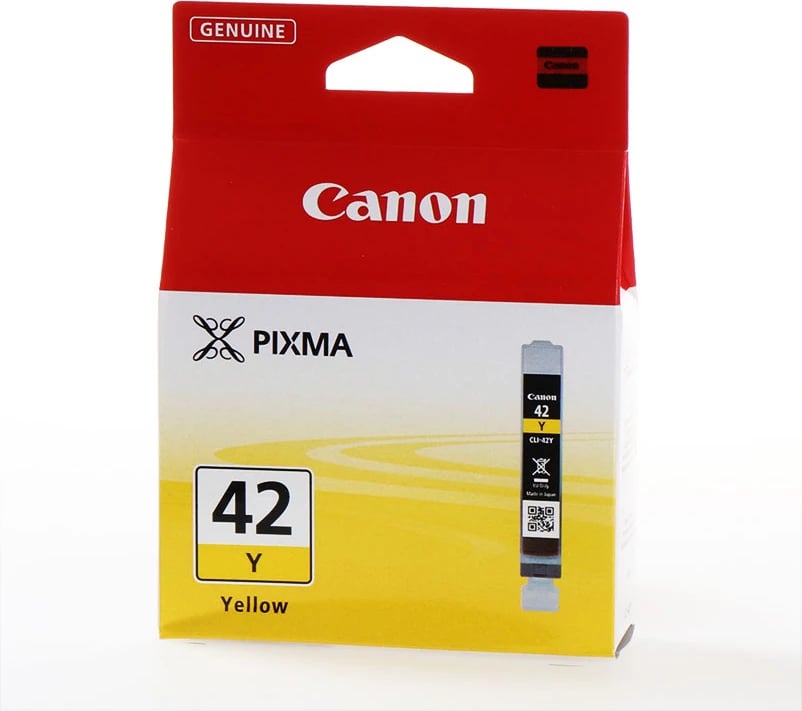 Kasetë boje, Canon, CLI-42 (6387B001), 13 ml, e verdhë