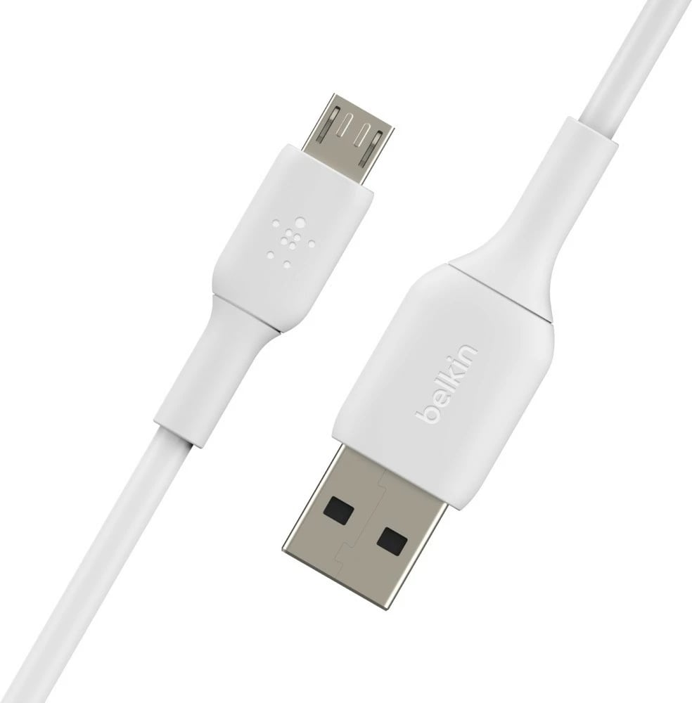Kabllo Belkin BOOST↑CHARGE, 1 m, USB A në Micro-USB B, Bardhë