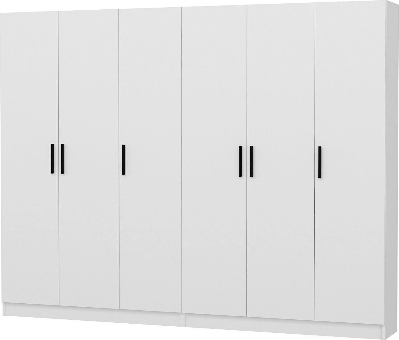 Stendë korridori Skye Decor, Noah, e bardhë, 270x210x35cm, 6 pjesë