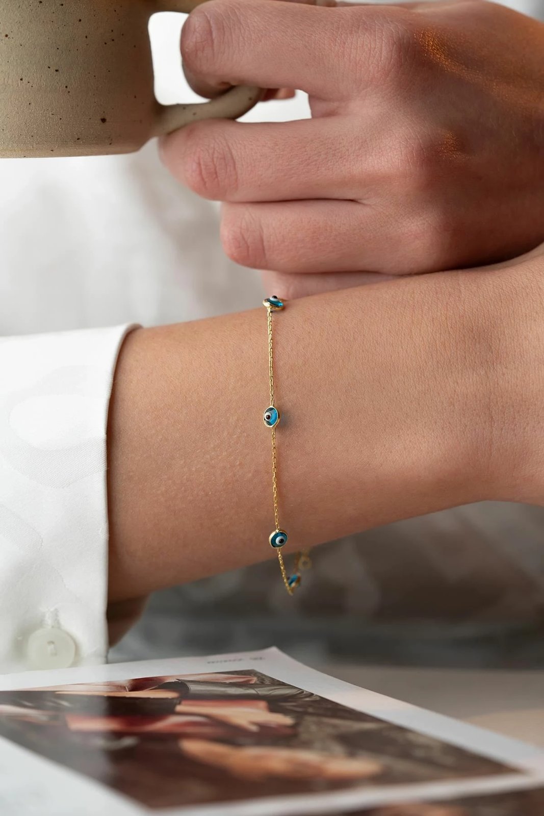 Byzylyk argjendi Jumeon, ngjyrë ari, NRZ1000367