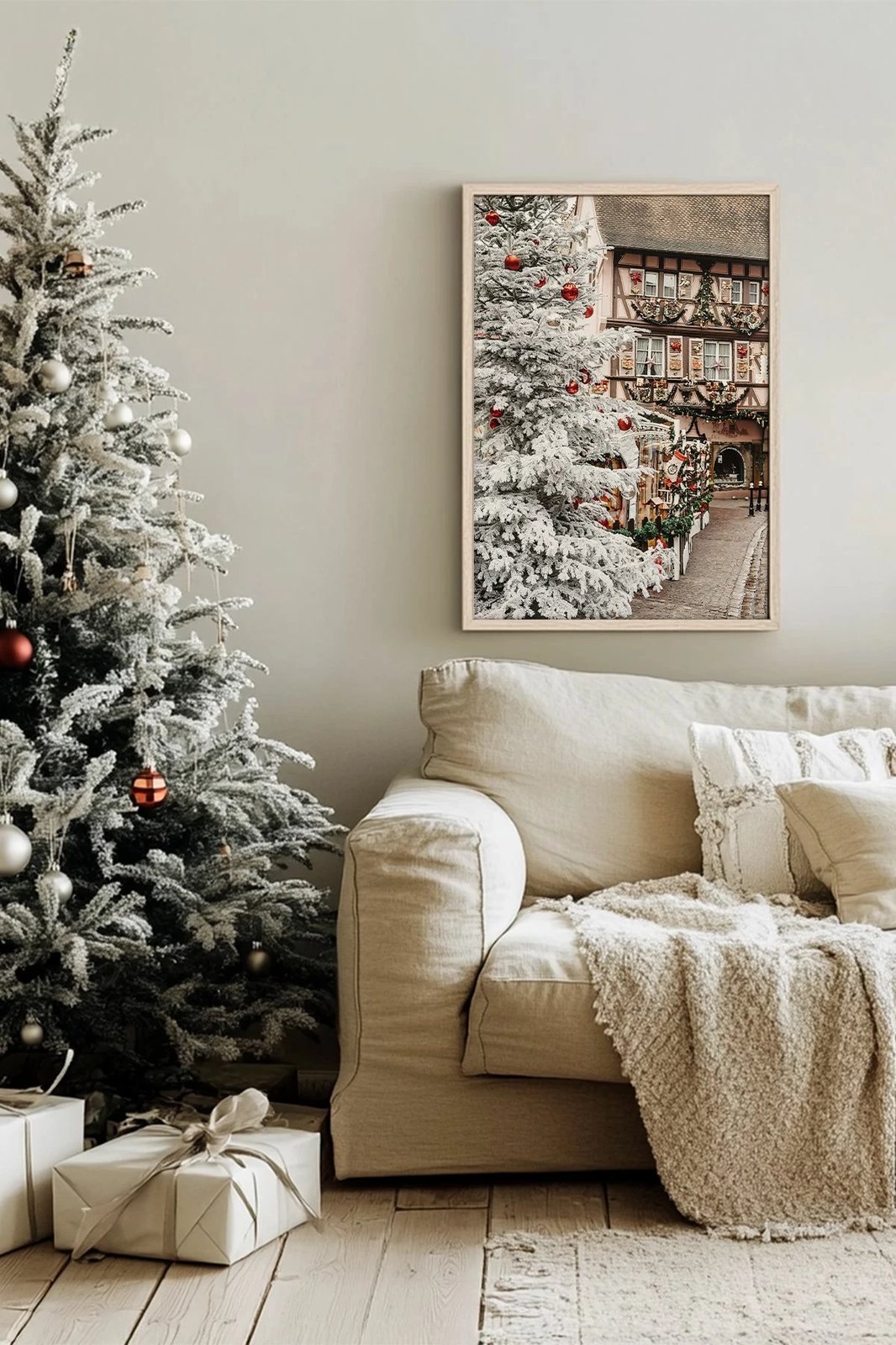 Pikturë dekorative me kornizë, Wallity, Nwyearsngmdl51, shumëngjyrëshe