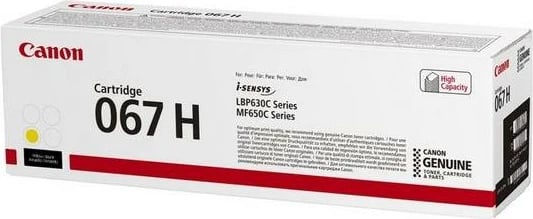 Toner Canon 067H (5103C002) rendiment i lartë 2350 faqe verdhë