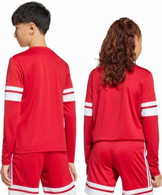 Fanellë futbolli për fëmijë adidas, e kuqe dhe e bardhë