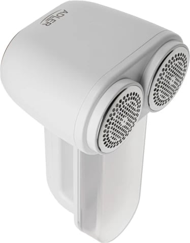 Makinë heqëse pushash Adler AD 9622, dy koka, LCD, 3 shpejtësi, depozitë 140 ml, bateri 1800 mAh, USB-C, e bardhë me ari