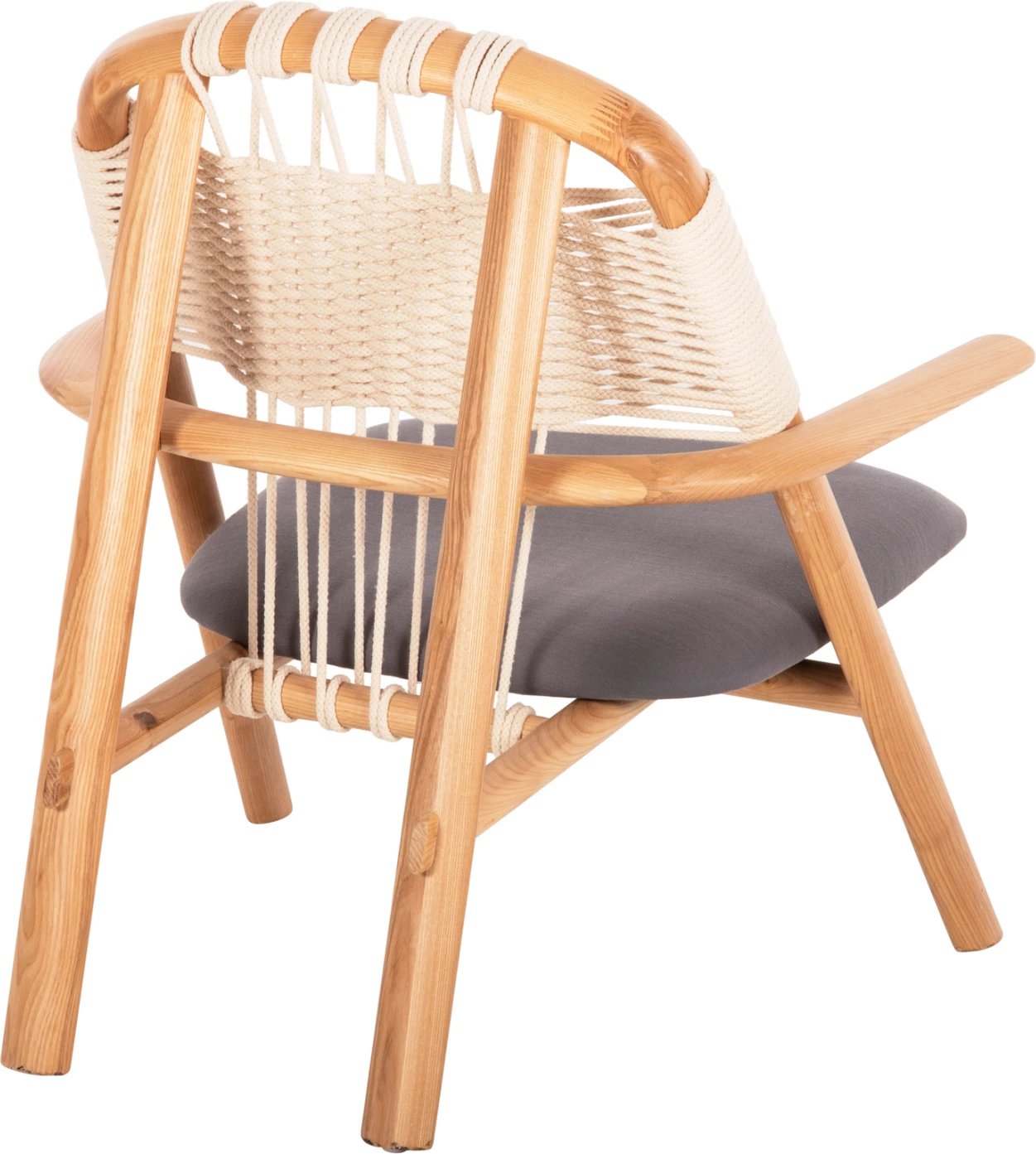 Karrige për kohë të lirë CRAFT FH9413.01, dru frashëri dhe litar, natyrale