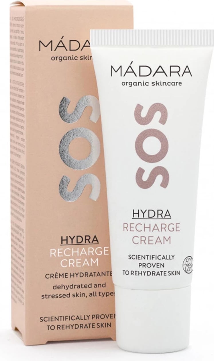 Krem hidratues dhe maskë për sy Mádara SOS Eye Revive Hydra Cream & Mask unisex 15ml