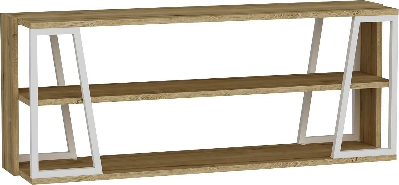 Komodë TV Hanah Home, Lissa Rafli, e bardhë dhe safir