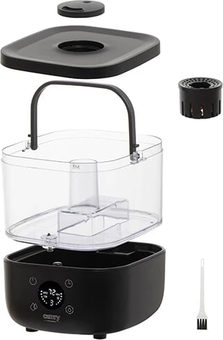 Lagështues ajri, Camry, CR 7973, 5.0L, ultrasonik, ekran LED, mbushje nga lart, i zi